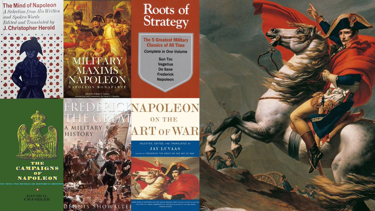 TheIcahnist's tweet photo. How To Think Like Napoleon  

6 Books https://t.co/F2yuZWaBZK