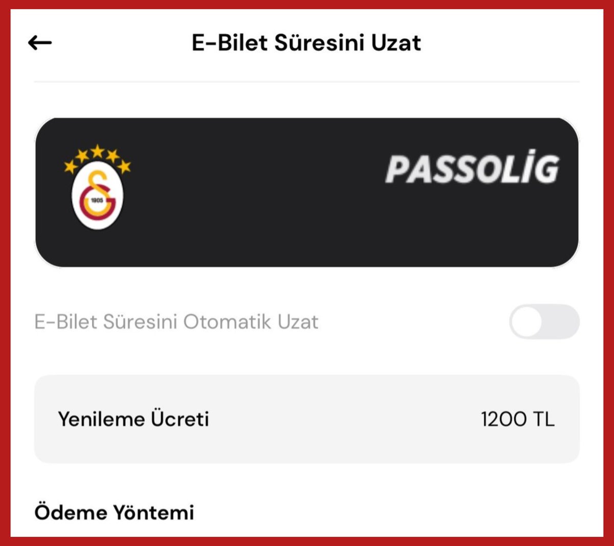Passolig yenileme ücretinin 1200 ₺ olması birçok taraftar tarafından tepkiyle karşılandı.