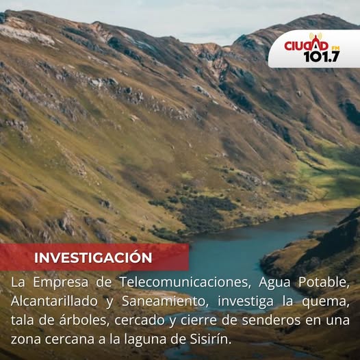 #Locales | Este cuerpo de agua, según ETAPA, está a cinco kilómetros del Parque Nacional Cajas. No obstante, frente a la denuncia ciudadana por se activaron protocolos técnicos de control.