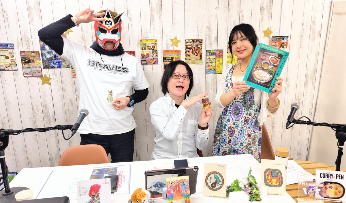 mayuuuru's tweet photo. ゆるまゆ第93回
【スペシャルゲスト：超人勇者Gヴァリオンさん】

アーユルヴェーダの家庭料理が目玉！ネパール人シェフが作るスリランカカレー屋さんでヴァリオンさんが選んだメニューは！（八王子）

黒ねこ意匠さまオススメのネパール料理屋さんもご紹介✨（愛知県）

https://t.co/9C4eEn8VLh https://t.co/wJqZWKNE8C