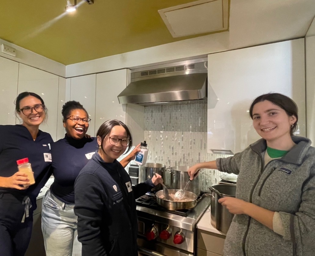 ZuckerSoM's tweet photo. Solidarity Week, served warm 🍽️💙
Medical students cooked 60+ home-cooked dinners for families at the Ronald McDonald House at Cohen Children’s—partnering with the Gold Humanism Society to turn compassion into action.
.
.
#SolidarityWeek #RonaldMcDonaldHouse #CommunityService https://t.co/YGyWWv3Ijk