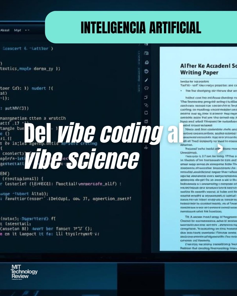 MIT Tech Review ES tweet media
