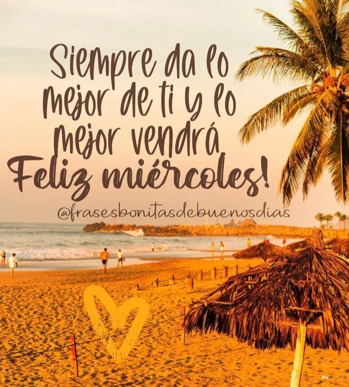 Buenos días un gran saludo a todos y que Dios nos bendiga siempre 🏖