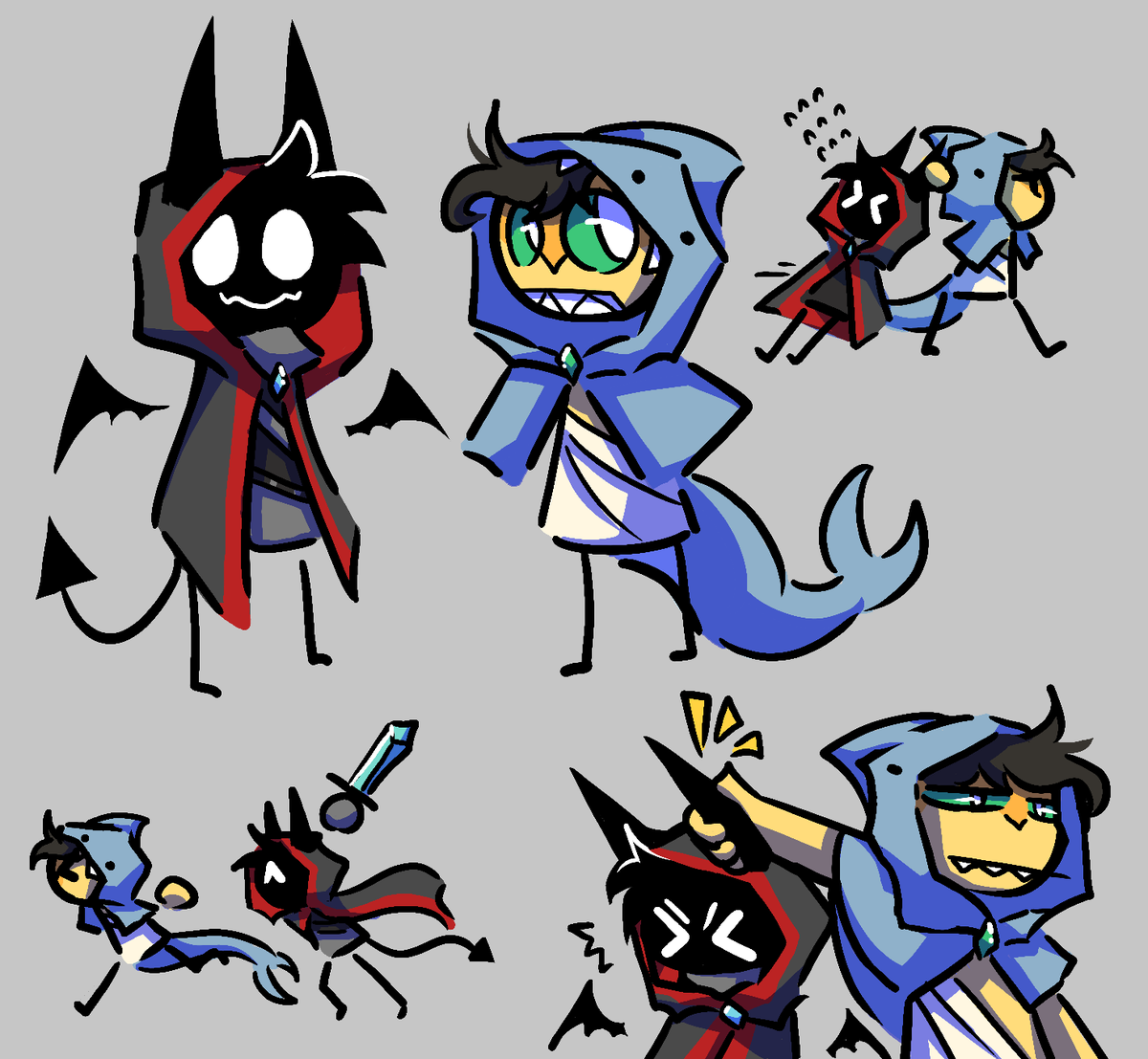landduo doodles because the worms are infecting my brain again #landduo