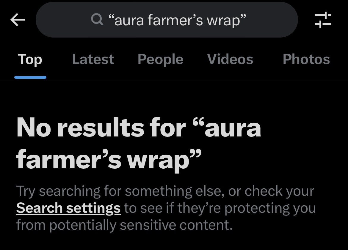 Aura farmer’s wrap