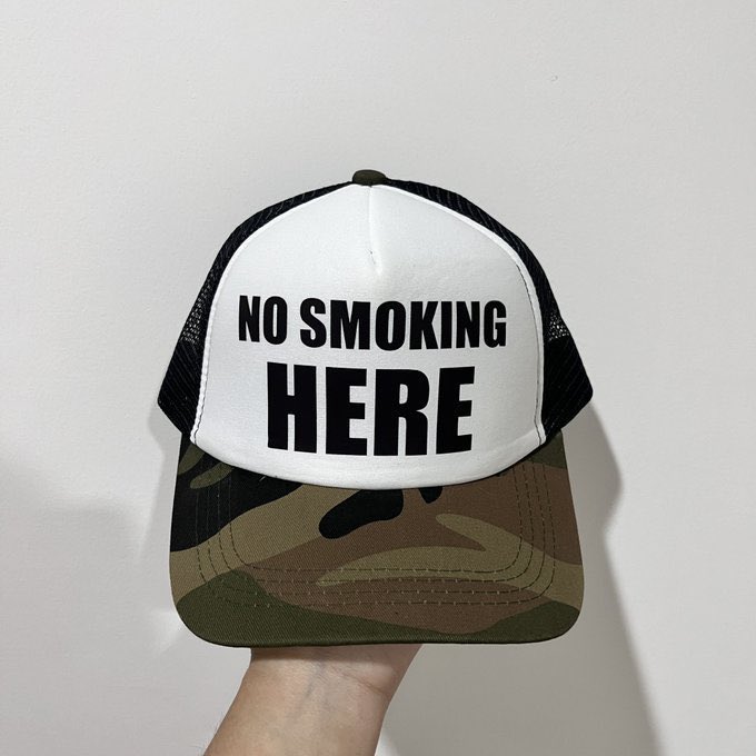 aibelike's tweet photo. ส่งต่อ Cuvang NO SMOKING HERE CAP

ไม่เคยใช้ สภาพใหม่ 100% ไม่มีตำหนิค่ะ

🌟 290 ส่งฟรี (from 690)
*ขายเทค่า🥹🙏🏻

🙇🏻‍♀️pls dm
#ส่งต่อเสื้อผ้า #ส่งต่อvgh #ส่งต่อstylish #ส่งต่อuxryclub #ส่งต่อfallenangels #ส่งต่อdaddy #ส่งต่อraccoonclub #ส่งต่อcuvang #ส่งต่อvghbkk https://t.co/fxsi3RWOBR