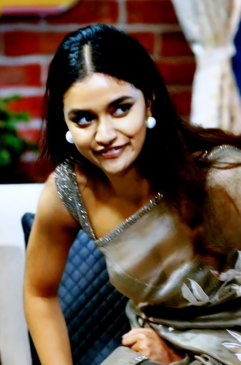MassMayanti's tweet photo. “Don’t take life so serious, no one survives it!”

#KeerthySuresh https://t.co/JsYXPEVKaa
