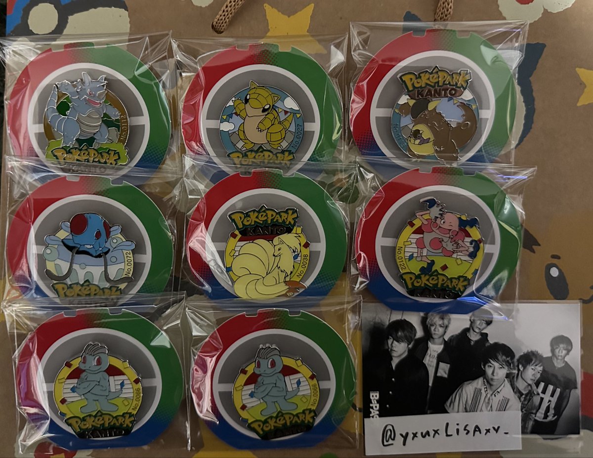 交換】ポケパーク カントー よみうりランド ピンバッジ ピンズ 【譲