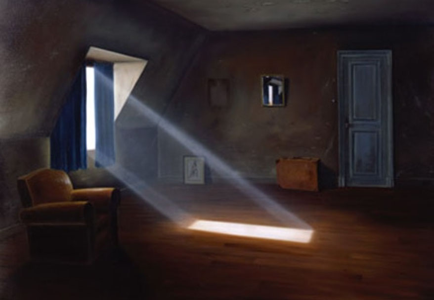 “Entering every room as light does, silently and unnoticed, but taking possession of everything.”

(Fabrizio Caramagna)

Claude Lazar (Egypt) - "Curtain of Light"