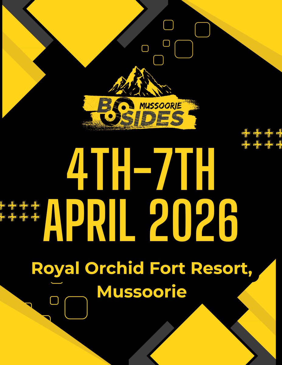 Security Bsides Mussoorie tweet media