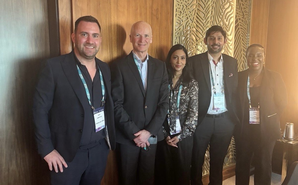 CrosslakeFibre's tweet photo. 📍 Dubai | @capacitymedia Capacity Middle East
Good momentum at #CapacityME this week.
Themes coming through clearly:
• AI shaping real network decisions
• Ongoing cloud & hyperscale expansion
• Resilience + low latency firmly on the agenda
@fergusinnes and Nick Griffiths are on the ground for Crosslake Fibre — connecting with carriers, financial networks & data centre partners.
Still time to meet if you’re here.
Thanks to the teams from @stc and @Bayobab_ for taking the time to pose with the Crosslake team for some photos.