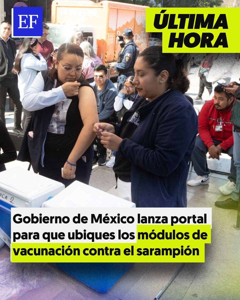 ElFinanciero_Mx's tweet photo. #ÚLTIMAHORA  🚨 |  Con el fin de acelerar la vacunación, la Secretaría de Salud abrió la página https://t.co/yyjnNNWmKx para ubicar los centros de vacunación junto con los horarios para acudir

Además,  anunció que México cuenta con 28 millones de dosis disponibles, listas para aplicarse de inmediato

https://t.co/1gkH4RxvDD