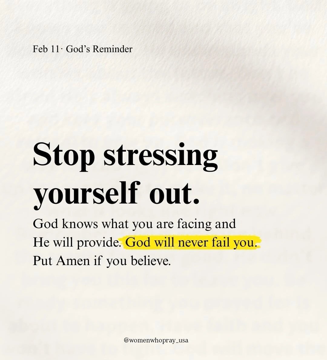 Stay with God tweet media