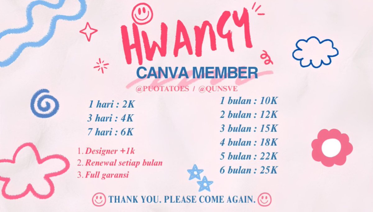 🫧 open order!
yang kamu cari, ada di hwangy 🤍

order → tiny.cc/hwangyhere 
payment: qris (all e-wallet) ✨
testimonial → tiny.cc/hwangyproof
#zonauang  #zonauangㅤ #zonauangᅠ