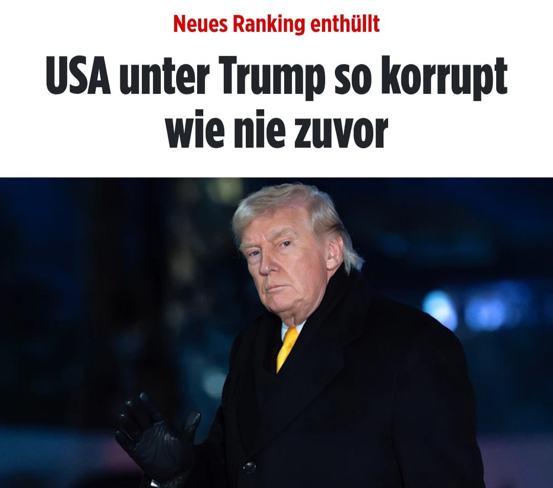 Je rechter, desto korrupter.
Nicht nur in den USA.