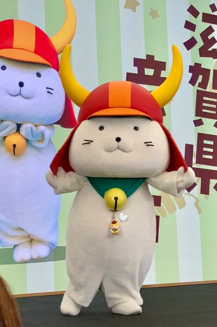 ぐんまちゃん付けてたの尊い🤍
#ぐんまちゃんお誕生日会
#ひこにゃん