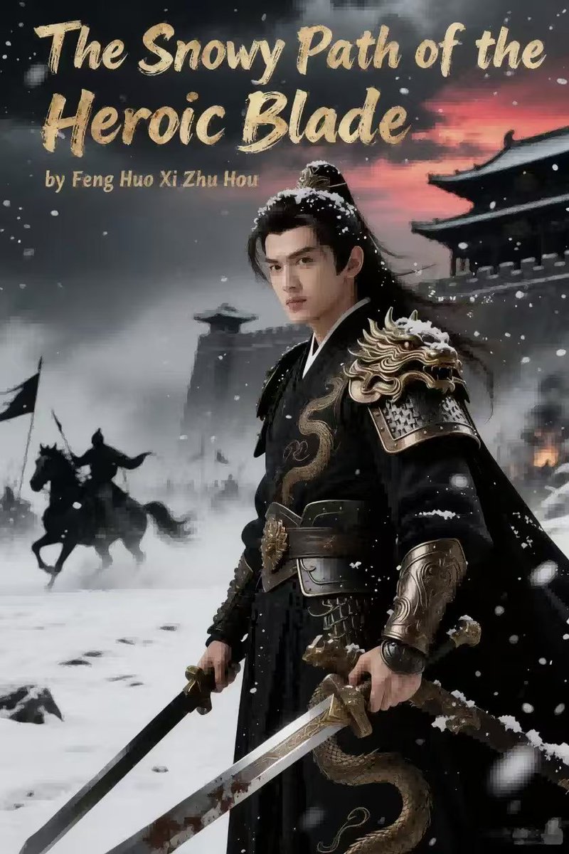 Hsu_c_x's tweet photo. The Snowy Path of the Heroic Blade centers on the growth of Xu Fengnian, the heir apparent of Beiliang in the fictional Li Yang Dynasty, as he navigates court intrigue and jianghu conflicts. 
https://t.co/PDa88GXsQK https://t.co/X1gWIAzQLG