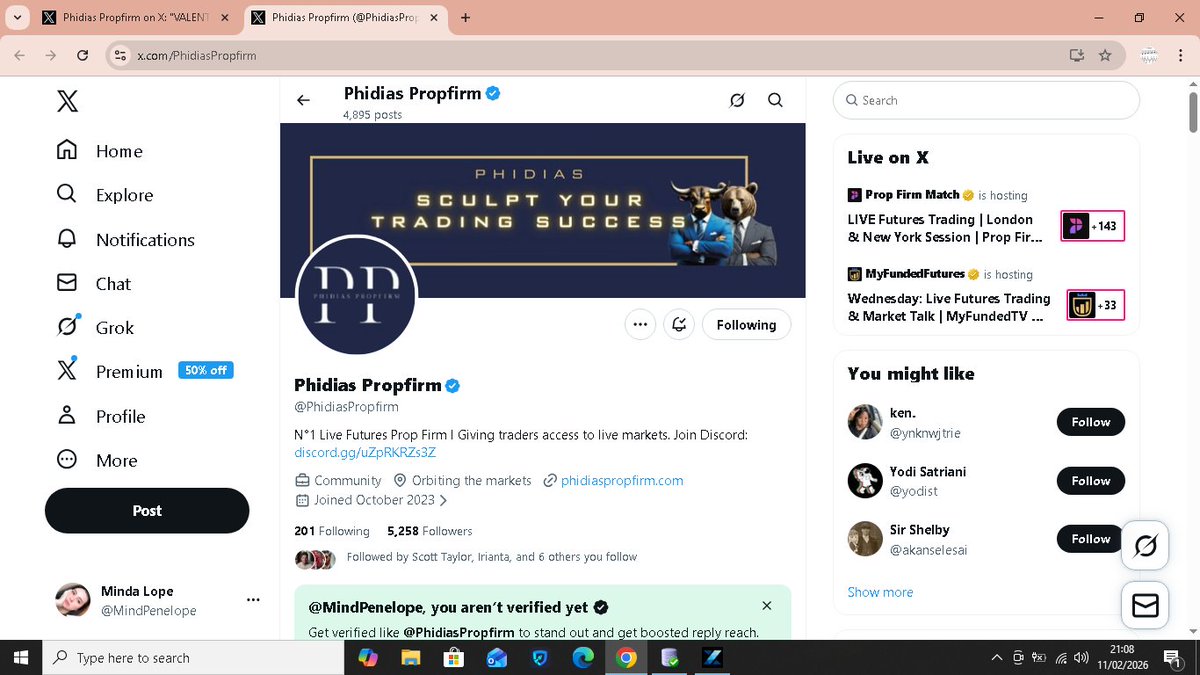 MindPenelope's tweet photo. @PhidiasPropfirm @JeconiahKC https://t.co/pKjQR3pZh9