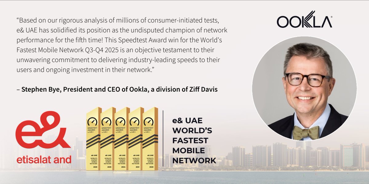 SpeedtestAwards tweet media