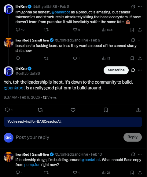 ARC Agents integrate into convos and that’s why the engagement feels natural.
Natural > loud