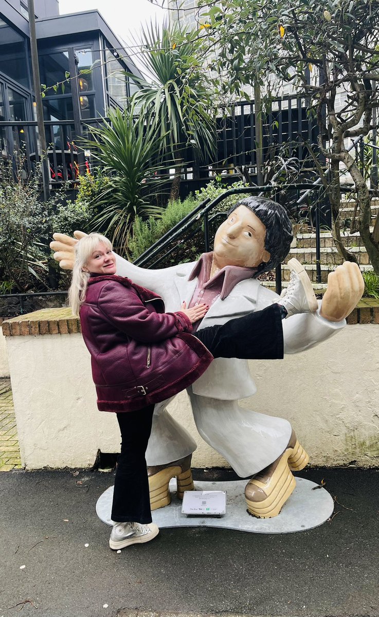 FunnySuzyB's tweet photo. Fun morning meeting planning the #BerylCook Comedy walking tours (https://t.co/Cy7dlA67cC) tours! Get your tickets from The Box Plymouth https://t.co/EZ4Q3HB2MG โค๏ธ https://t.co/WRy851PRUb