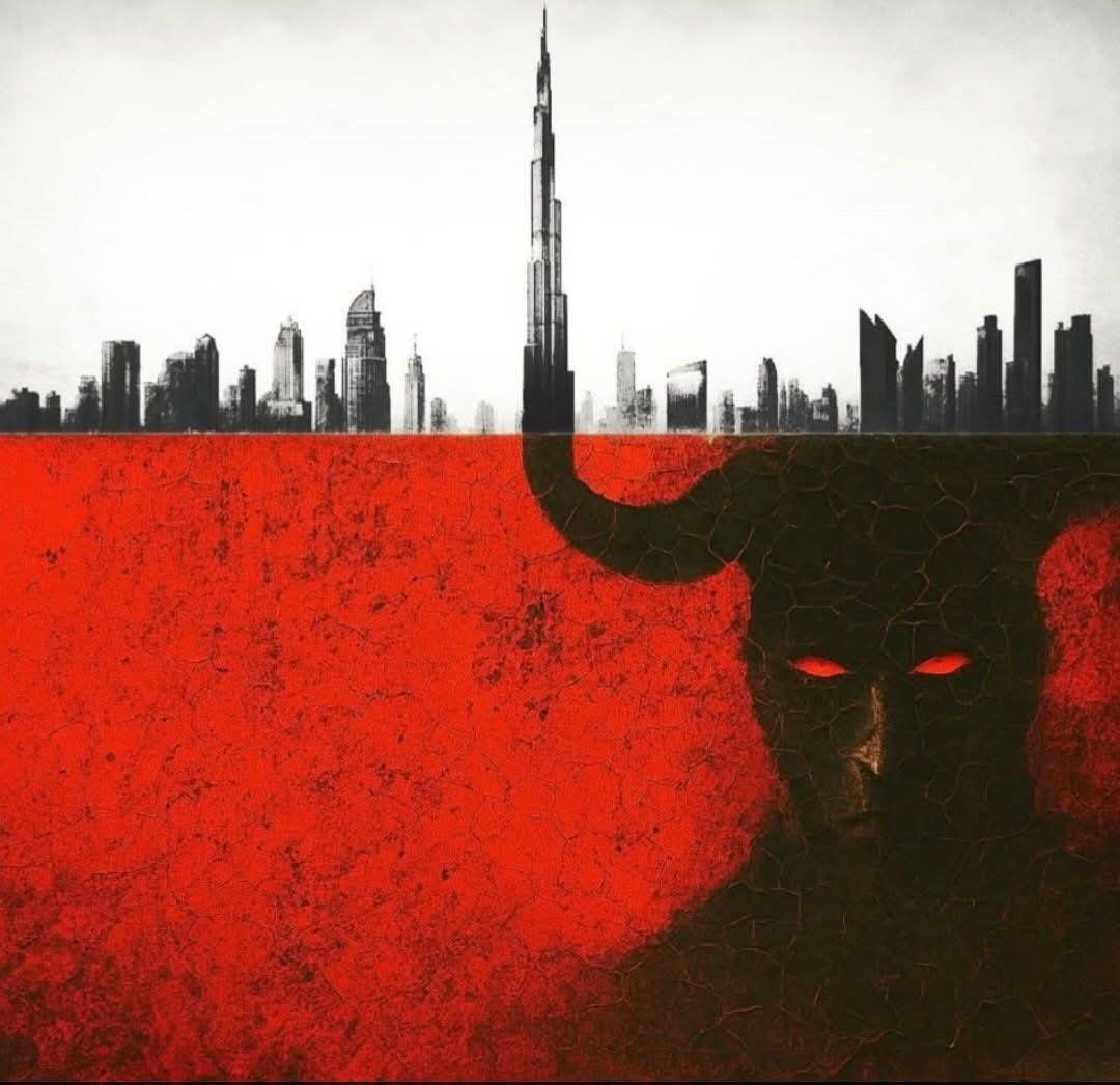 مع كل خبر بسمعو عن الإمارات بتذكر اللوحة الي عملها الفنان السوري مصطفى يعقوب 
بتعبر عنهم بدقة لا توصف