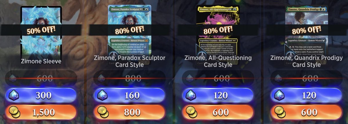 Here are the #MTGArena Daily Deals for today! #MTG #MTGA #ARENASTYLES @mtg_arena