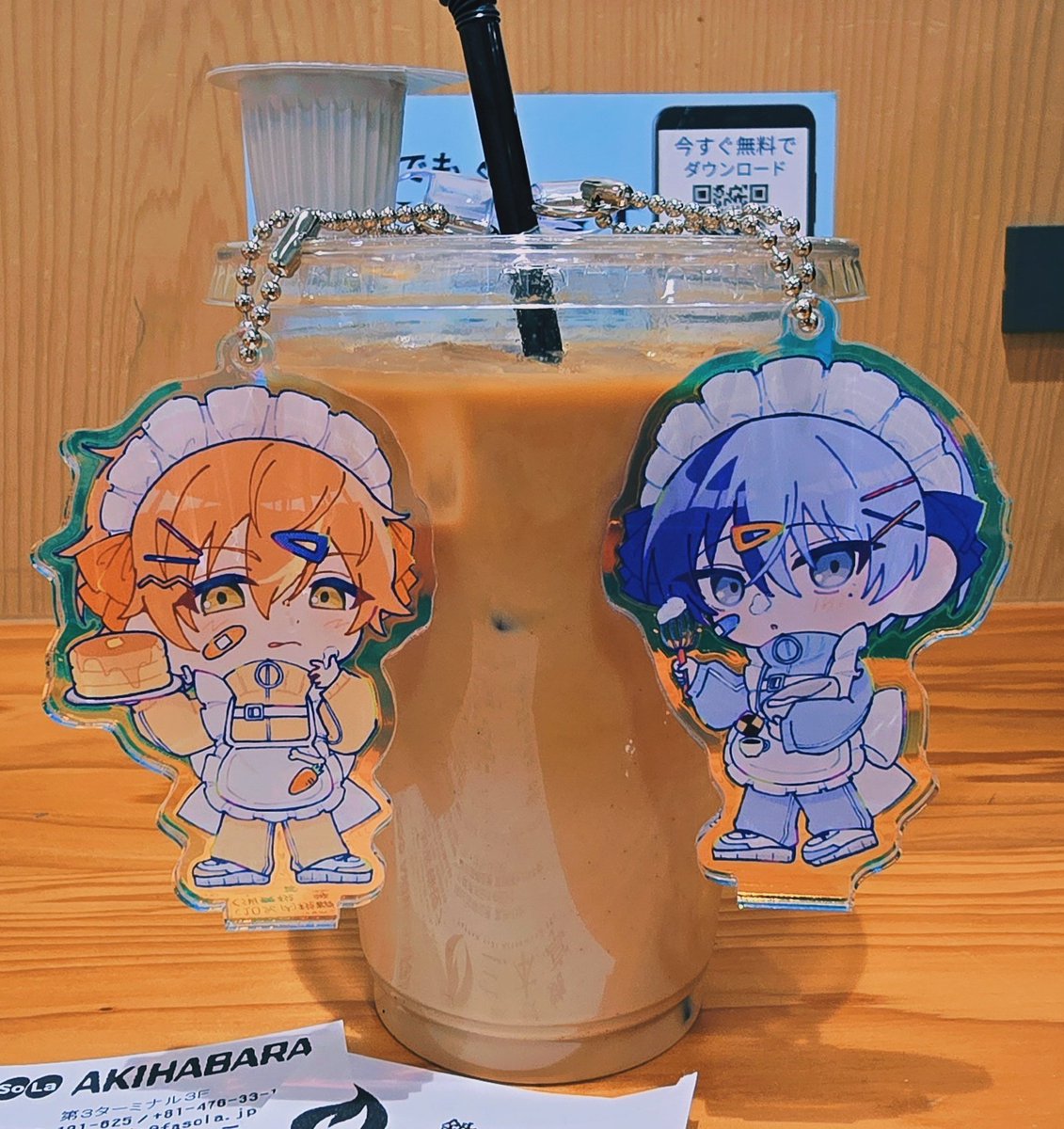 구매한 굿즈를 바로 사용할 수 있는게 너무너무 좋았네요😄🎶 짱 귀여움 🧡💙 짱동 아크릴 굿즈는 좋은거구나...