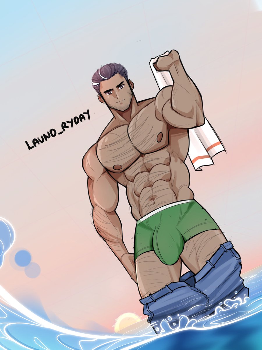 laundryday96's tweet photo. Zarek(OC) chilling at the beach.
More variation on patreon 🏖��� https://t.co/dgQnpIt86W