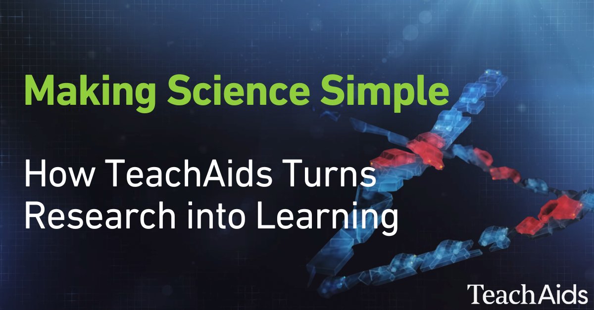 Making Science Simple Is the Hardest Part. Learn how TeachAids Approaches Science Communication. Read more: teachaids.org/updates/Intern…
