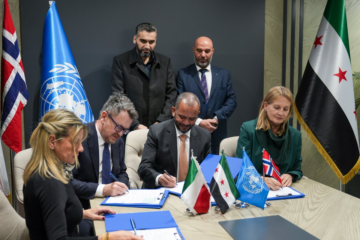 UNDP Syria tweet media