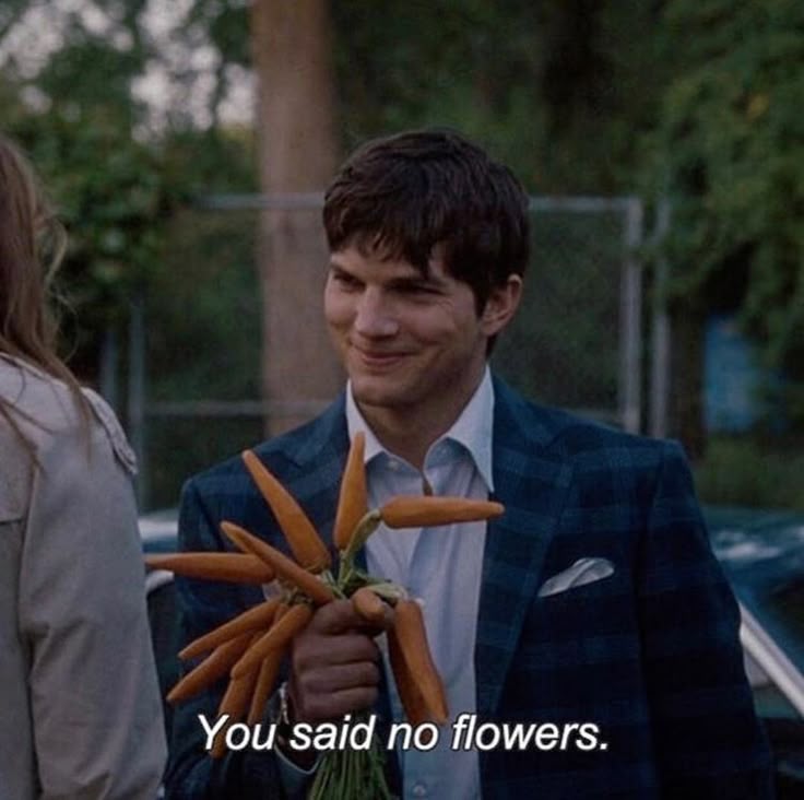 Lovandfear's tweet image. “you said no flowers”