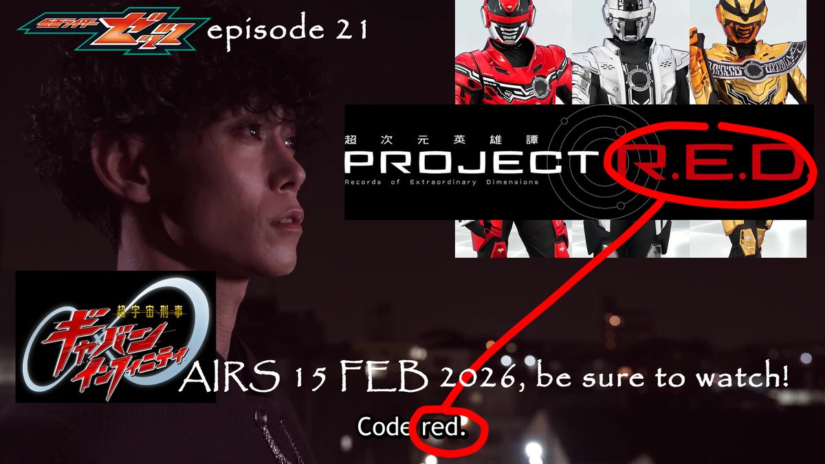 Wow, Kamen Rider Zeztz episode 21 HINTED AT Space Sheriff Gavan Infinity?