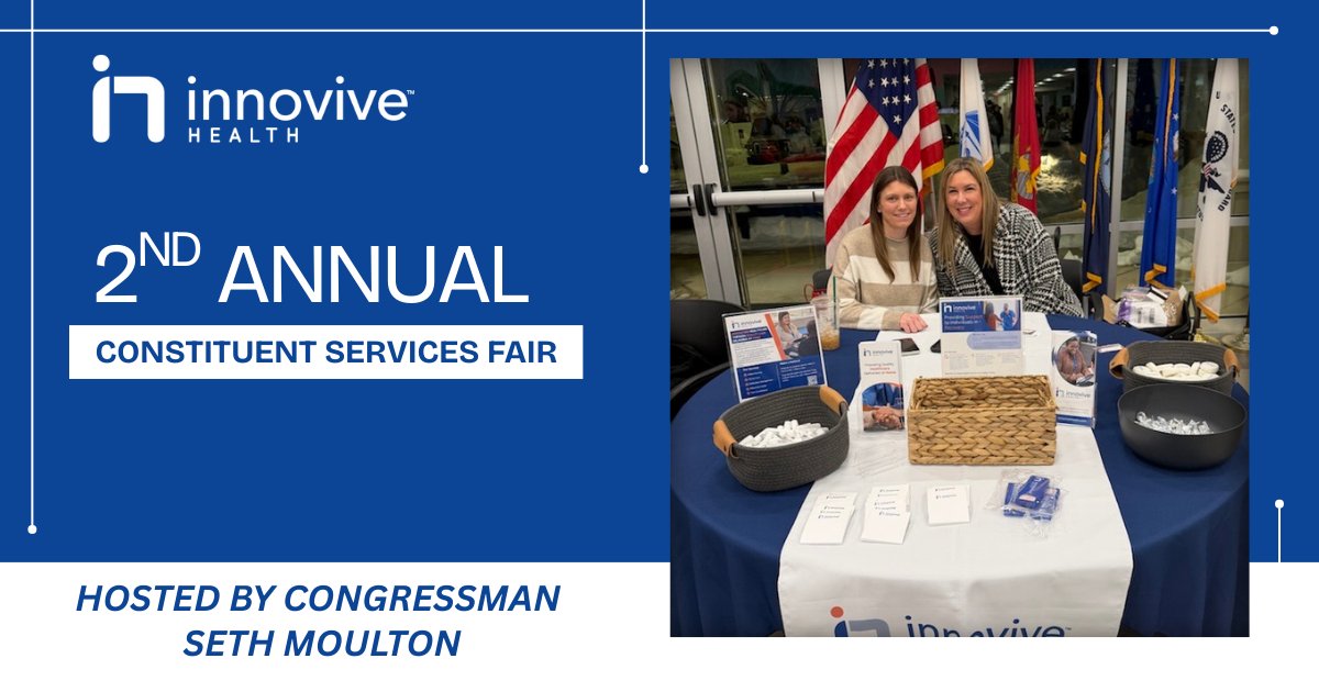 Innovive Health was proud to take part in the Constituent Services Fair at the Salem Community Life Center in late January, connecting residents with #homehealth resources and care options. Thank you to Congressman <a href="/sethmoulton/">Seth Moulton</a> and everyone who stopped by! #SalemMA #Massachusetts
