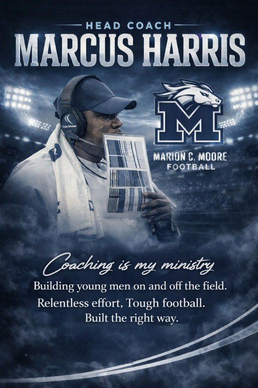 Coach Marcus Harris tweet media