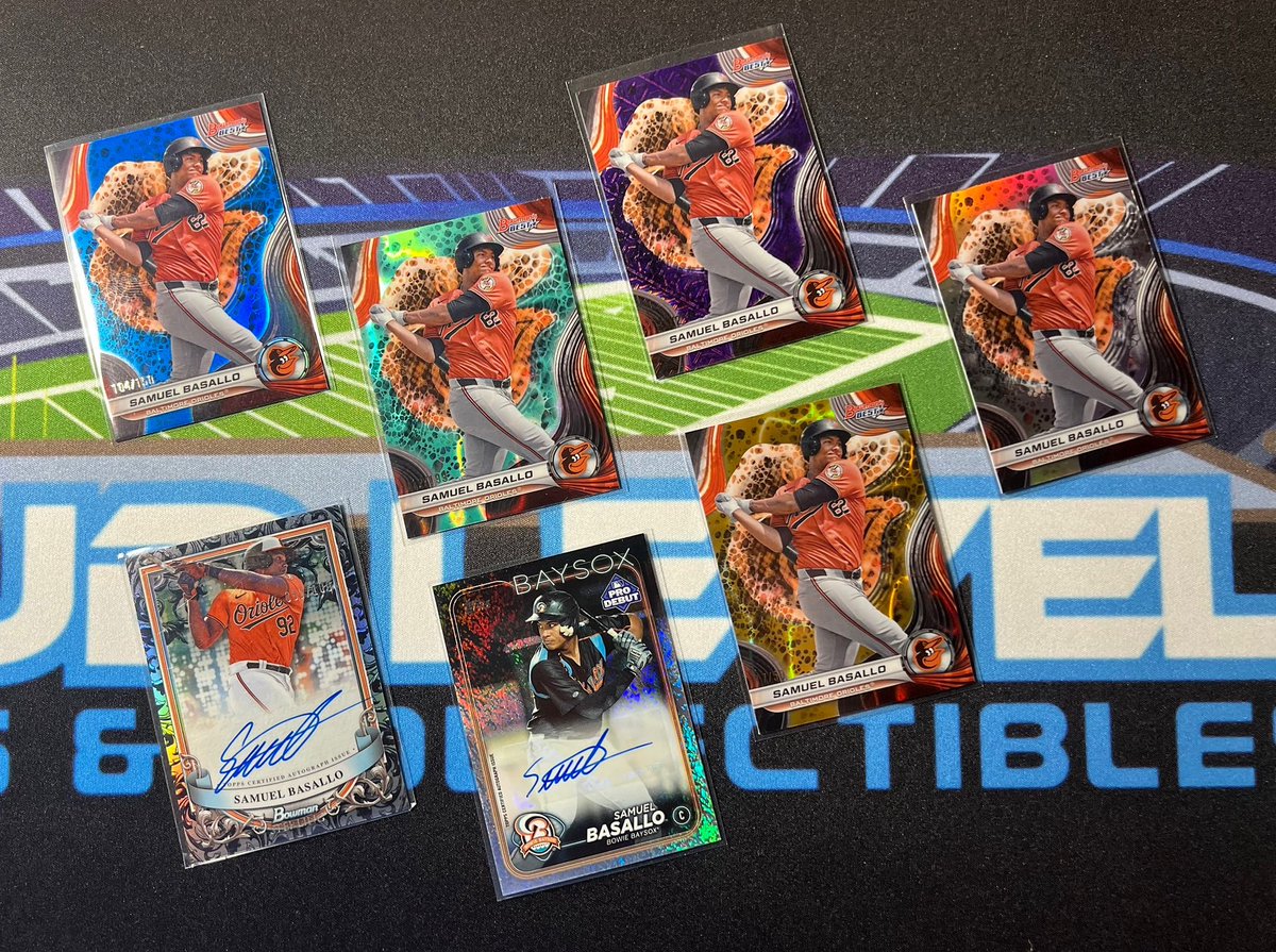 ClubLevelCards's tweet image. I’ve since added another Bowman Platinum auto to this collection. I think this dude is going to be the real deal 🤞🏼