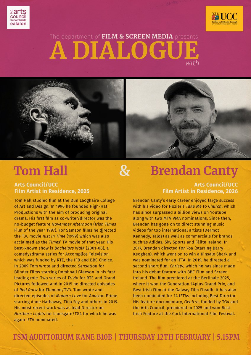 Film&Screen MediaUCC tweet media