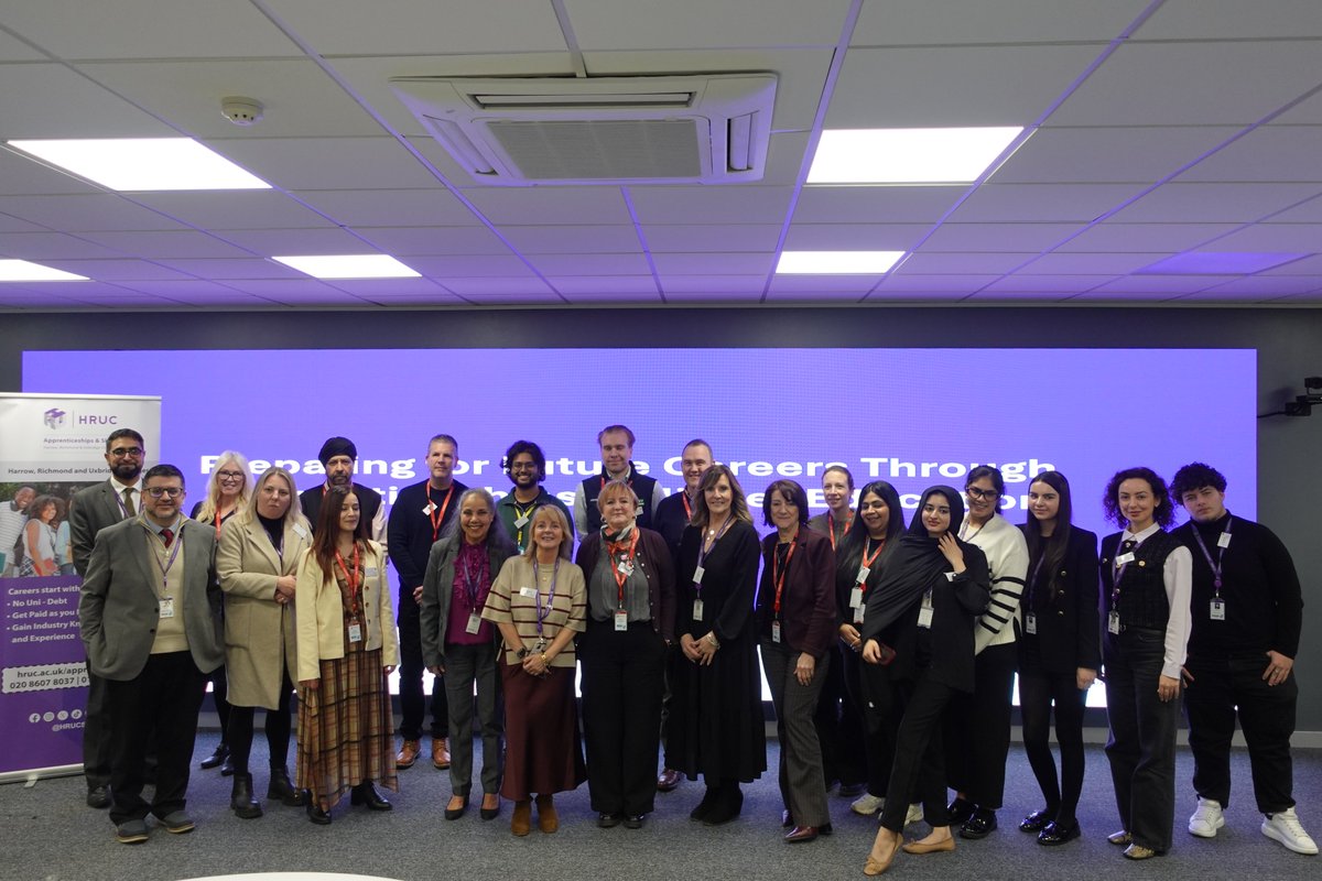 Linking_London's tweet photo. The Preparing for Future Careers workshop at Uxbridge Campus as part of #NationalApprenticeshipWeek 2026 took place on Monday🙌 Great to see such collaborative conversations on apprenticeships, skills and progression - thanks to everyone who joined us! https://t.co/fijHrolOL7