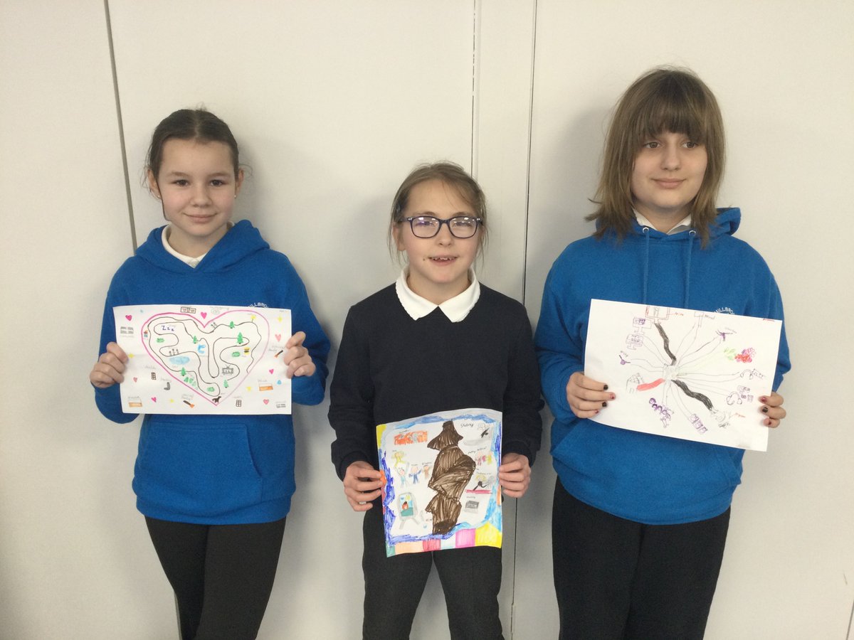 MillbrookJunior's tweet photo. This week is 'Children's Mental Health Week' &amp; we started the week with an assembly to discuss the theme 'This is My Place'. This is based around how we can feel a sense of belonging &amp; help others to feel like they belong. Some children created some amazing maps to represent this https://t.co/aqpzFbkrJQ