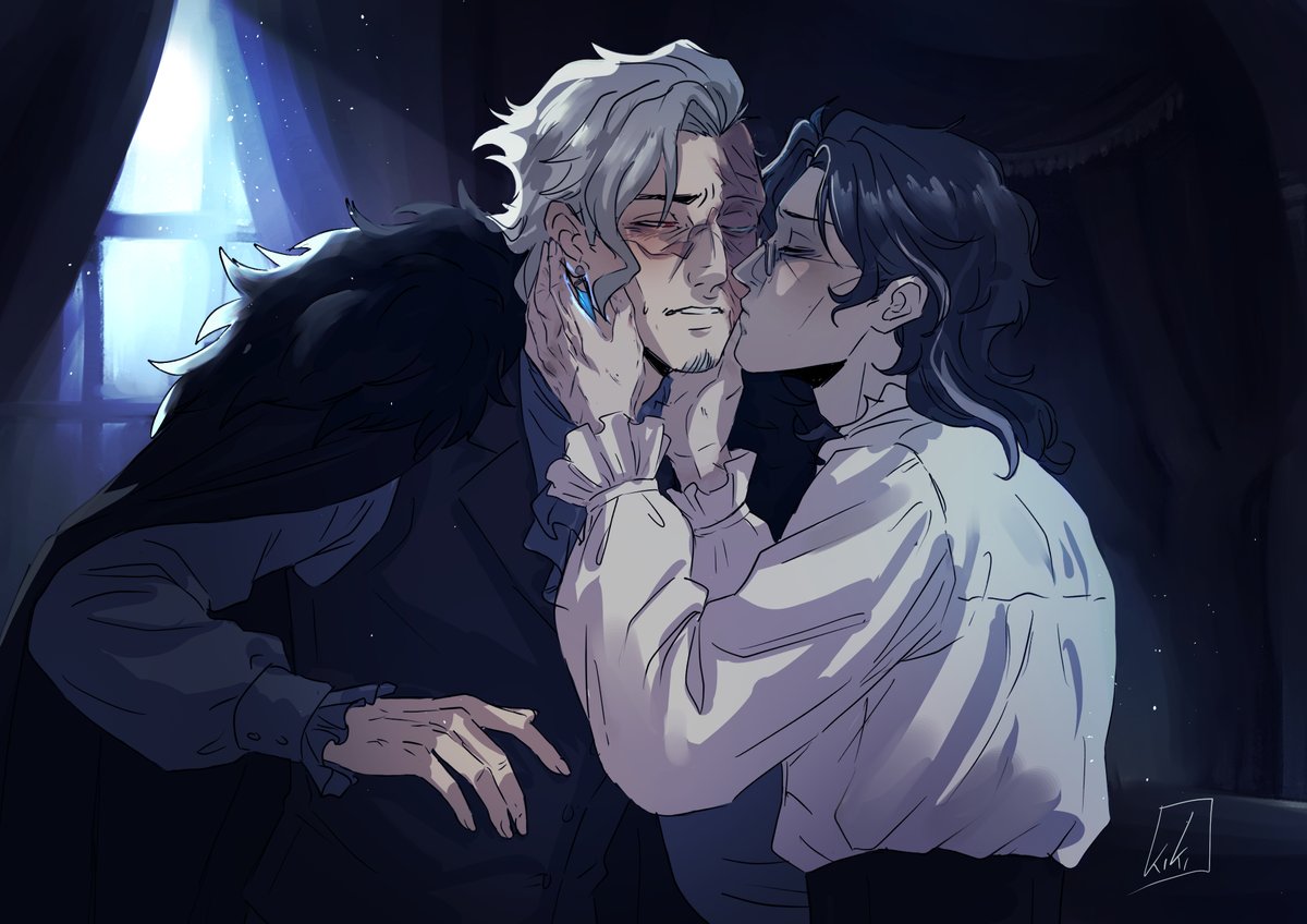 DAY 3: CHEEK KISS  

Like i said they will be less big than the yesterday's one because my body hurted too much to draw sorry ;;

#dottoloneweek2026 #dottolone #PotOAu