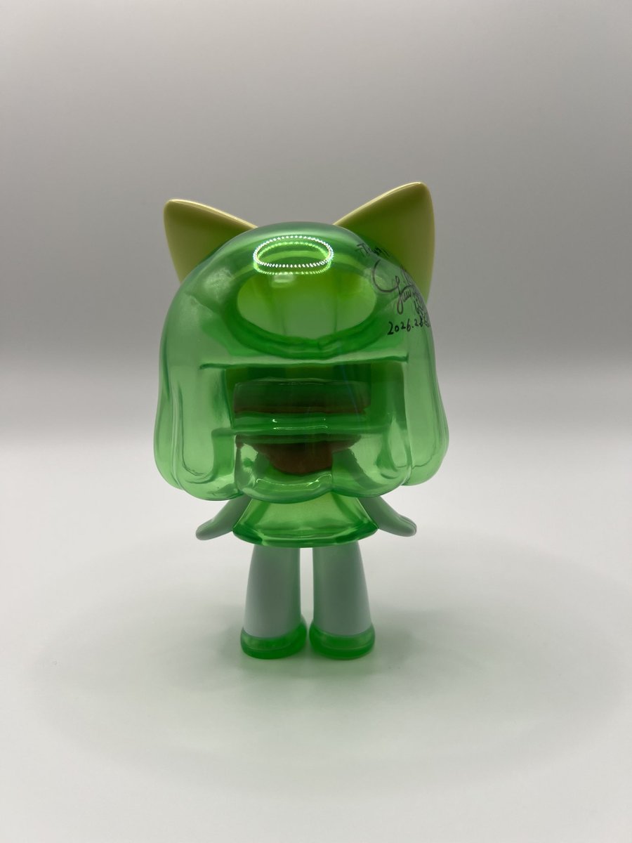 ワンフェス購入品11 チヨコのクリームソーダカラーです。 これは事前