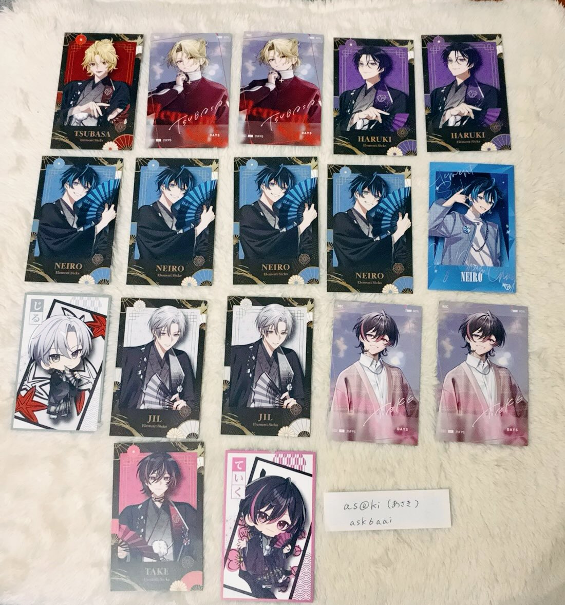 💎EL6💎 Element Sicks 【求】 •缶バッジ第4弾💜サイン入りどれか