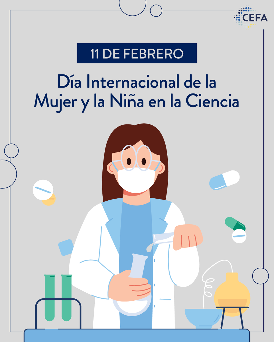 cefauy's tweet photo. Detrás de cada descubrimiento hay talento, vocación y compromiso. 🔬

En CEFA celebramos a las mujeres y niñas que inspiran y transforman el futuro de la ciencia y la salud.

#cefa https://t.co/9MkUSaYSMf