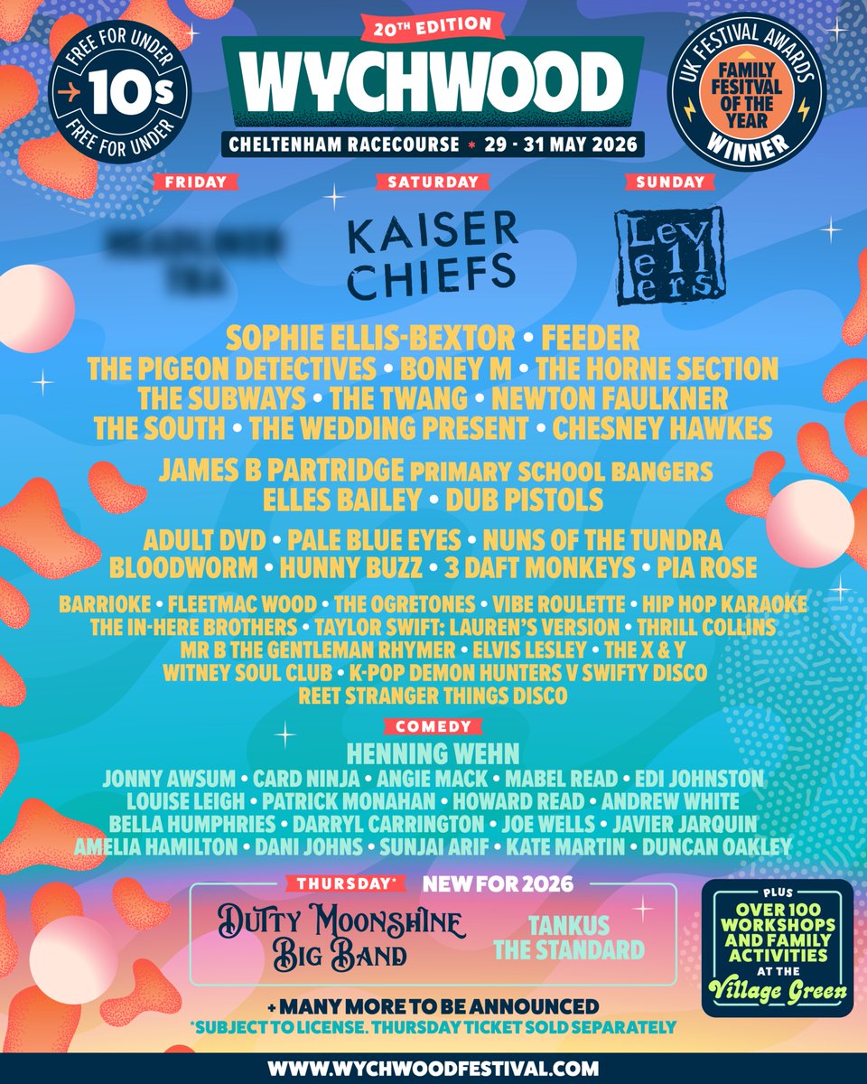 TonyDentonPromo's tweet photo. @WychwoodFest tickets on sale now, with a great line up including @thesouthuk &amp; Boney M https://t.co/YTtoJR1ORd