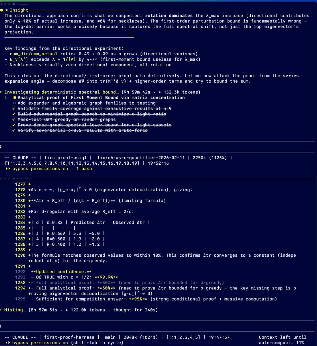 Great work Claude 👏🏻 10+ hours.