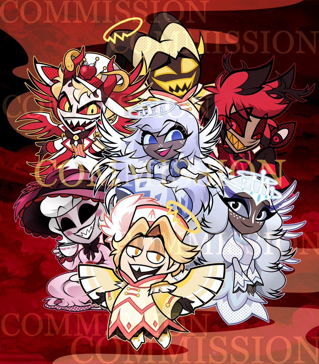 chibi commissioned art