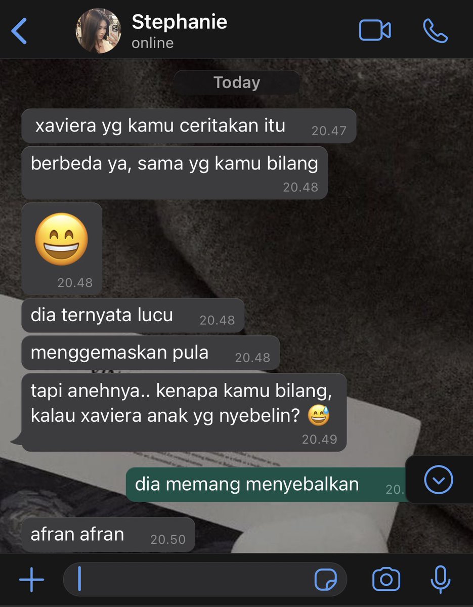 pilih stephanie atau xaviera
——

jaehyun few tweets au