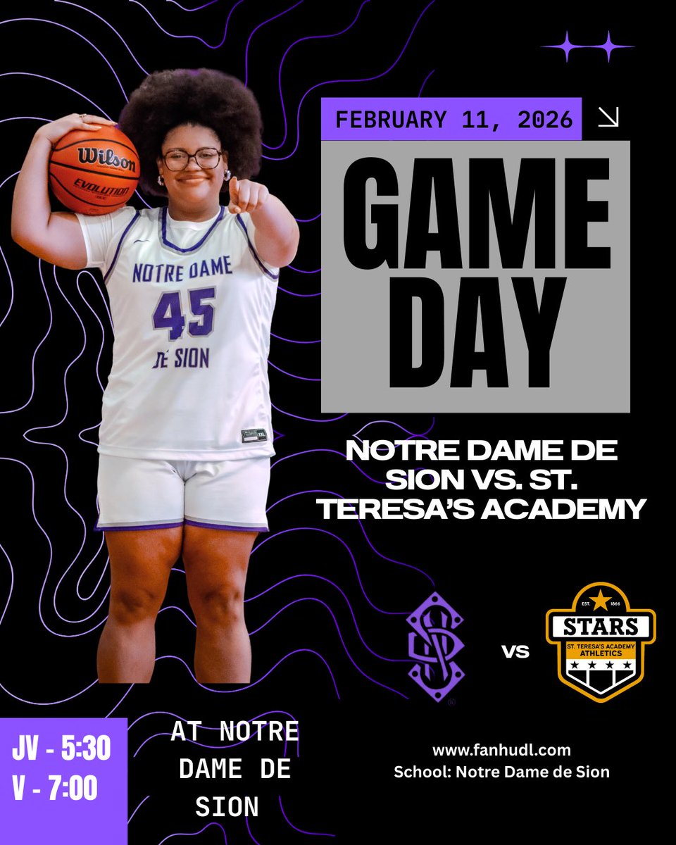 BasketballSion's tweet photo. 🏀It’s a BIG Game Day!! We need everyone’s support, energy, and school spirit!! Let’s show up and show out!! https://t.co/eLPOUL4Pcn https://t.co/HBfRbp5KMt