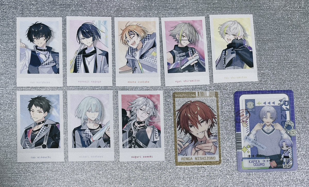 交換】18TRIP エイトリ おもライ 特典 チェキ風カード クリアカード 譲