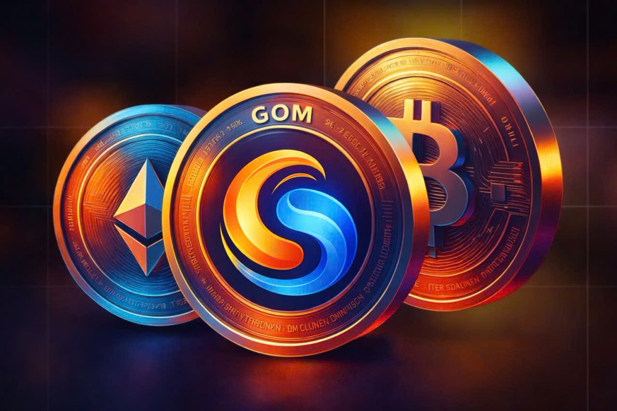 ⚡ THE THREE BLOCKCHAIN GIANTS – BTC • ETH • GOM: A SHIFT IN POWER
🟠 Bitcoin (BTC) – The pioneer. Digital gold of the decentralized era.
🔷 Ethereum (ETH) – The smart contract platform driving DeFi and global Web3 innovation.
🟡 GOM (GOMChain) – A next-generation Layer 1
